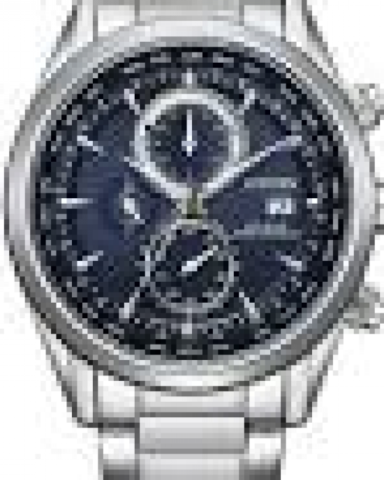 Citizen Radio-Controlled chronograaf Eco-Drive horloge 100 m WD, blauwe wijzerplaat, saffier glas, 100m WD - 11113039