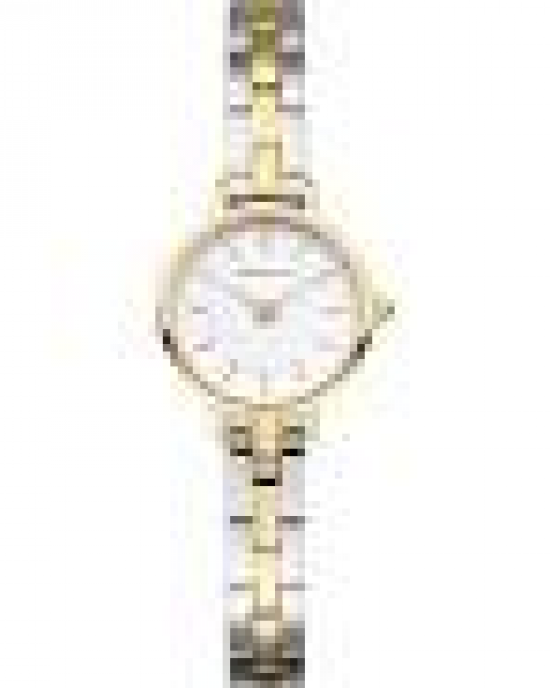 bicolor stalen Bering horloge, 22 mm kast met saffierglas, streepindex, lichte wijzerplaat, refnr 11022-714 - 11113116