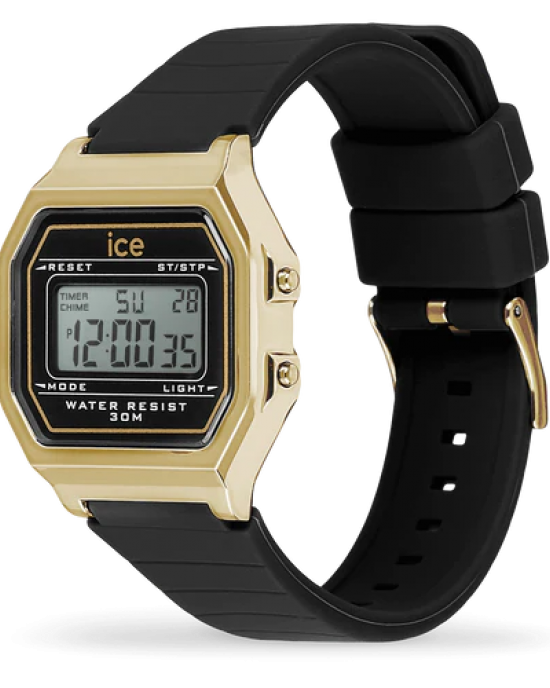 Ice Watch, model Ice Digit Retro Black Gold small - 11113286
