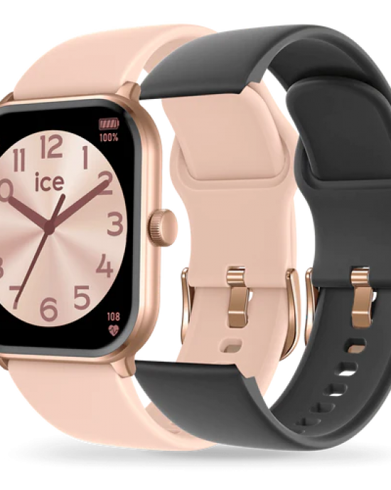 Ice Smart-Watch, model Ice Smart Ice 1.0 RG met extra band Nude-Black - 11113303