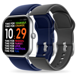 Ice Smart-Watch, model Ice Smart Ice 1.0 Silver met extra band Navy-Black - 11113305
