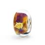 unieke glazen Trollbeads bedel Gold Rush Australie, TGLBE-30114, only for club-members - 11113703