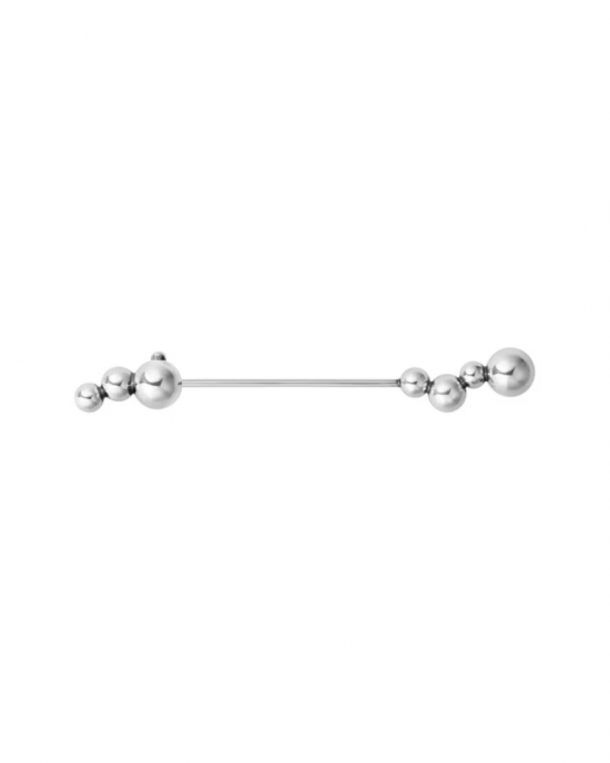 Georg Jensen Grape broche, langwerpig, referentie 551a - 11114799