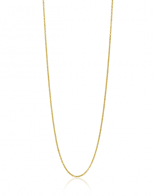 Zinzi refnr. zgla45-09, 14 karaats ankerschakel collier met een dikte van 0.9 mm en een lengte van 45 cm. - 11115524