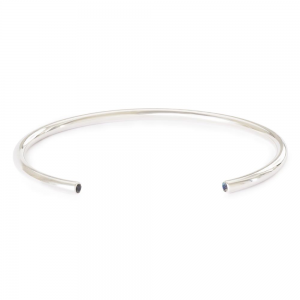 Zilveren Trollbeads bangle labradoriet in de uiteindes, maat Medium. Referentie TAGBA-00029 - 11115752