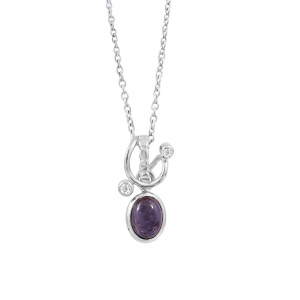 Rabinovich zilveren collier; purple rain met ioliet. refnr. 82402034 - 11115959 Rabinovich zilveren collier; purple rain met ioliet. refnr. 82402034 - 11115959