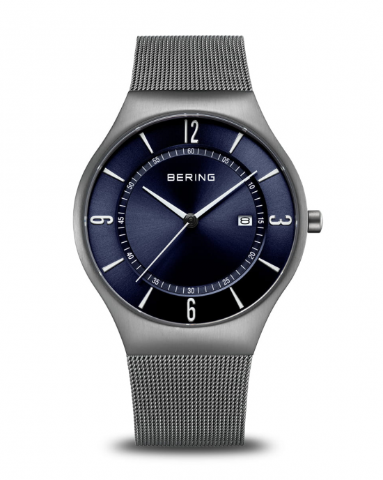 stalen Bering horloge, model 19126-734, volledig geel verguld, lichte wijzerplaat met streepindex, saffierglas - 11115987 stalen Bering horloge, model 19126-734, volledig geel verguld, lichte wijzerplaat met streepindex, saffierglas - 11115987