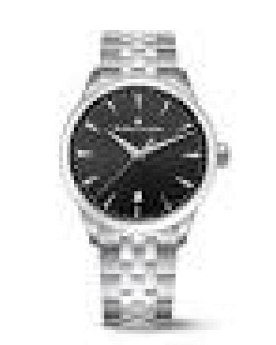 stalen Maurice Lacroix horloge uit de 1975 lijn, quartz met een 39 mm kast. Saffierglas, datum, zwarte wijzerplaat en 10 atm waterdicht, refnr : 751007-SS002-330-1 - 11116029