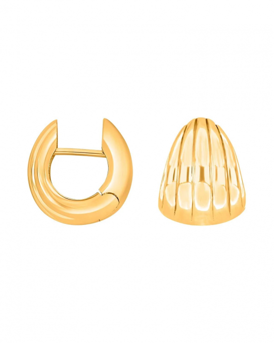 Heide  Heinzendorf oorringen model Lisa zilver geelverguld. refnr. 30320245900 - 11116117