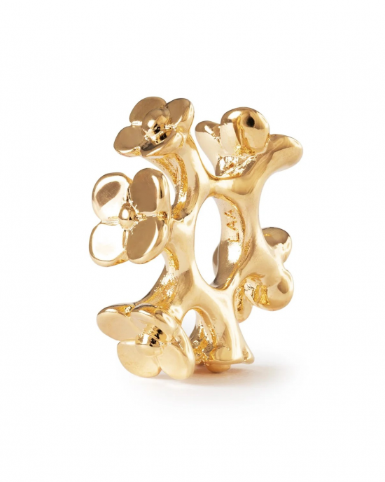 Trollbeads bedel verguld Bloemenkroon, TGPBE-30001 - 11116360