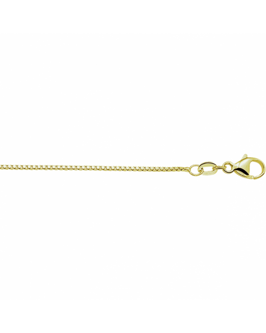 double collier venetiaanse schakel 42 cm x 0,9 mm - 11115824
