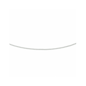 14 krt witgouden lengte collier , ankerschakel 38 cm x 0,8 mm - 11112242