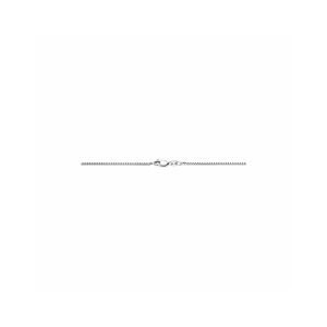 Gerhodineerd 925 zilveren collier met een schakelbreedte van 1.4mm en een stevige karabijn sluiting. - 11111765