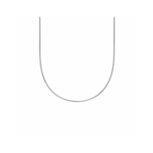 Gerhodineerd 925 zilveren gourmet collier 50 cm met een schakelbreedte van 1.1mm. - 11114361