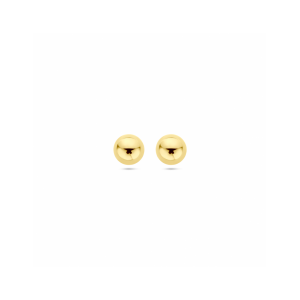 14 krt Geelgouden oorknoppen, te weten bolletjes van ca 7 mm doorsnede - 11116145