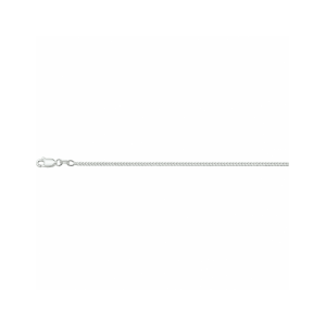 Zilveren lengtecollier, gourmette schakel. lengte is 100 cm,  De schakelbreedte is 2.1mm. - 11116132