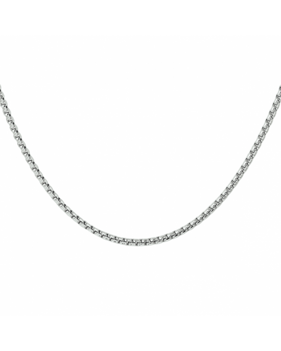 zilveren lengte collier venetiaans bol, 60 cm x 2,0 mm - 11115124