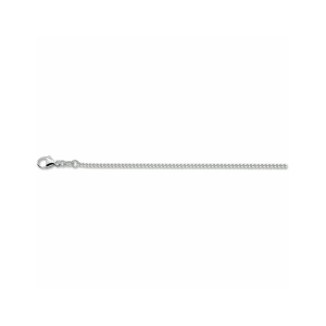 Zilveren gerhodineerd lengtecollier, gourmette schakel. lengte 60 cm en de breedte is 1.8mm. - 11116133