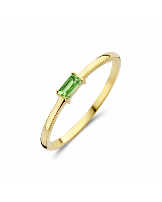 ring met geboortesteen smaragd mei - 11113614