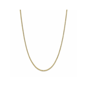 14k Geelgouden tenniscollier uitgevoerd met lab grown diamanten. Het tenniscollier heeft een draaglengte van 42cm en een schakelbreedte van 2.5mm. Het gezamenlijk diamantgewicht van de briljant geslepen diamanten is 5.00ct. Lab grown diamanten zijn diaman