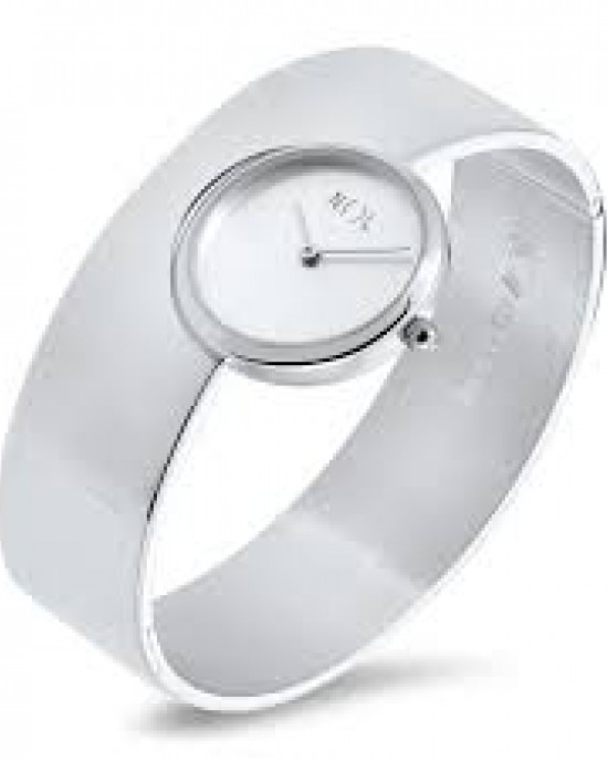 een NOL handgesmeed zilveren horloge , rechte brede band , AG04922 - 23312